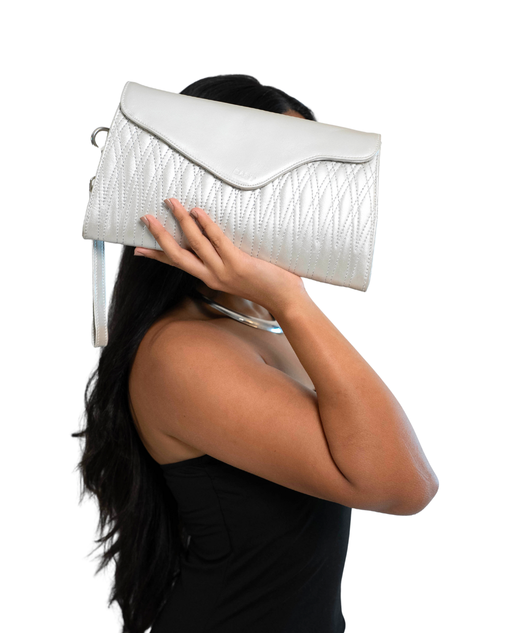 Yeet Clutch / Silver Metallic