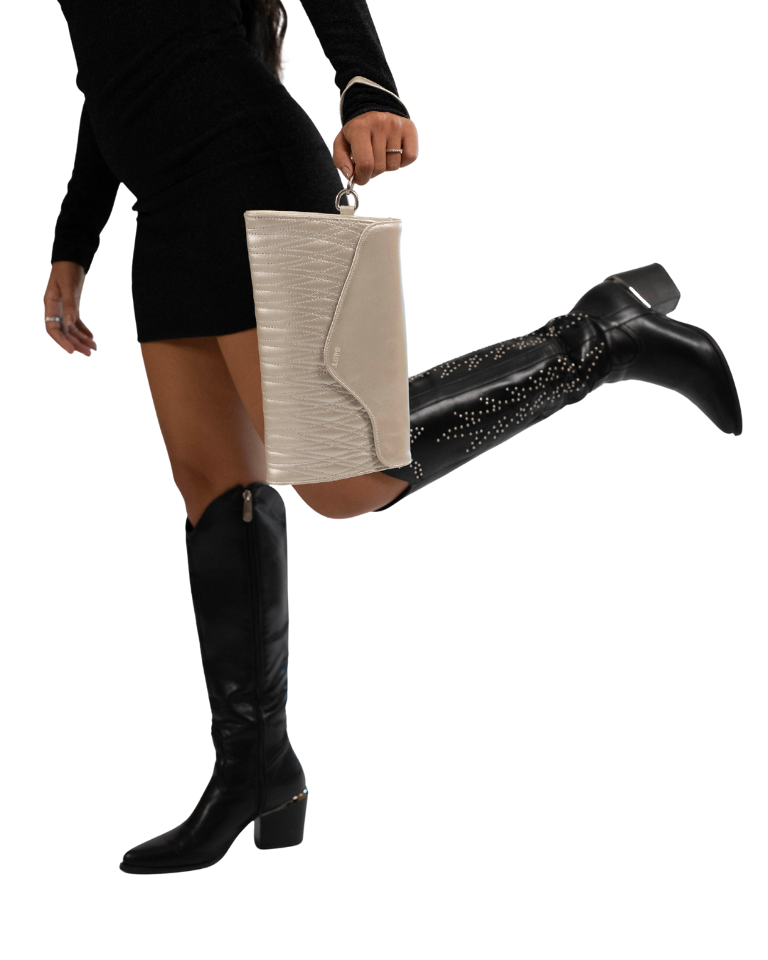 Yeet Clutch / Silver Metallic