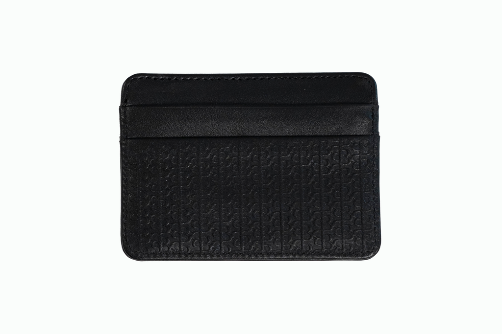 EMBOSSED CARDHOLDER / Black
