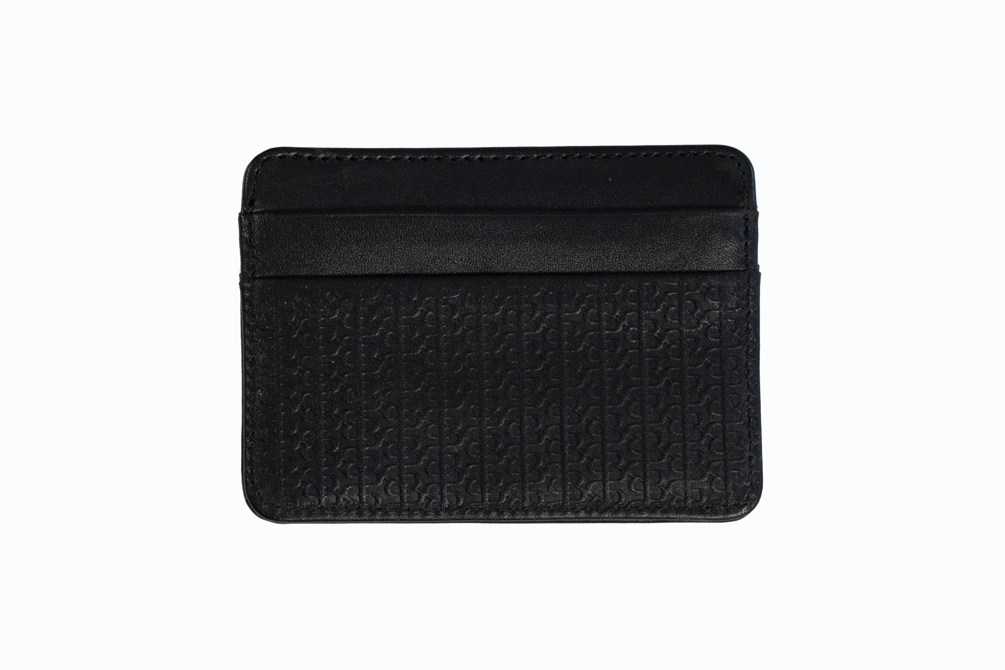 EMBOSSED CARDHOLDER / Black