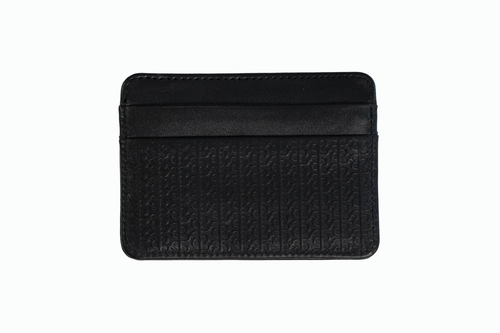 EMBOSSED CARDHOLDER / Black