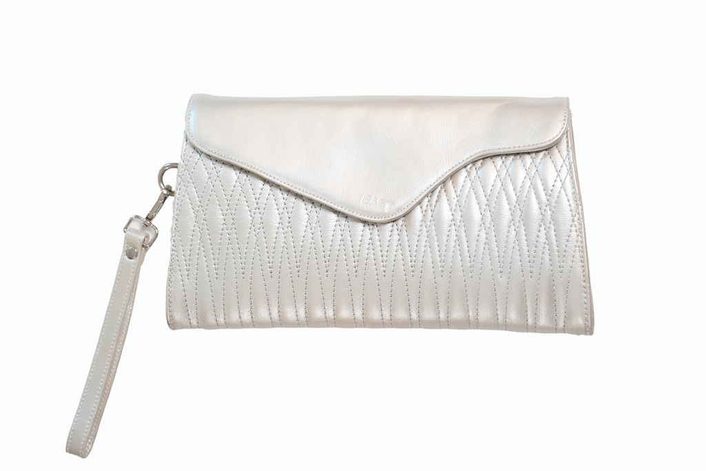 Yeet Clutch / Silver Metallic