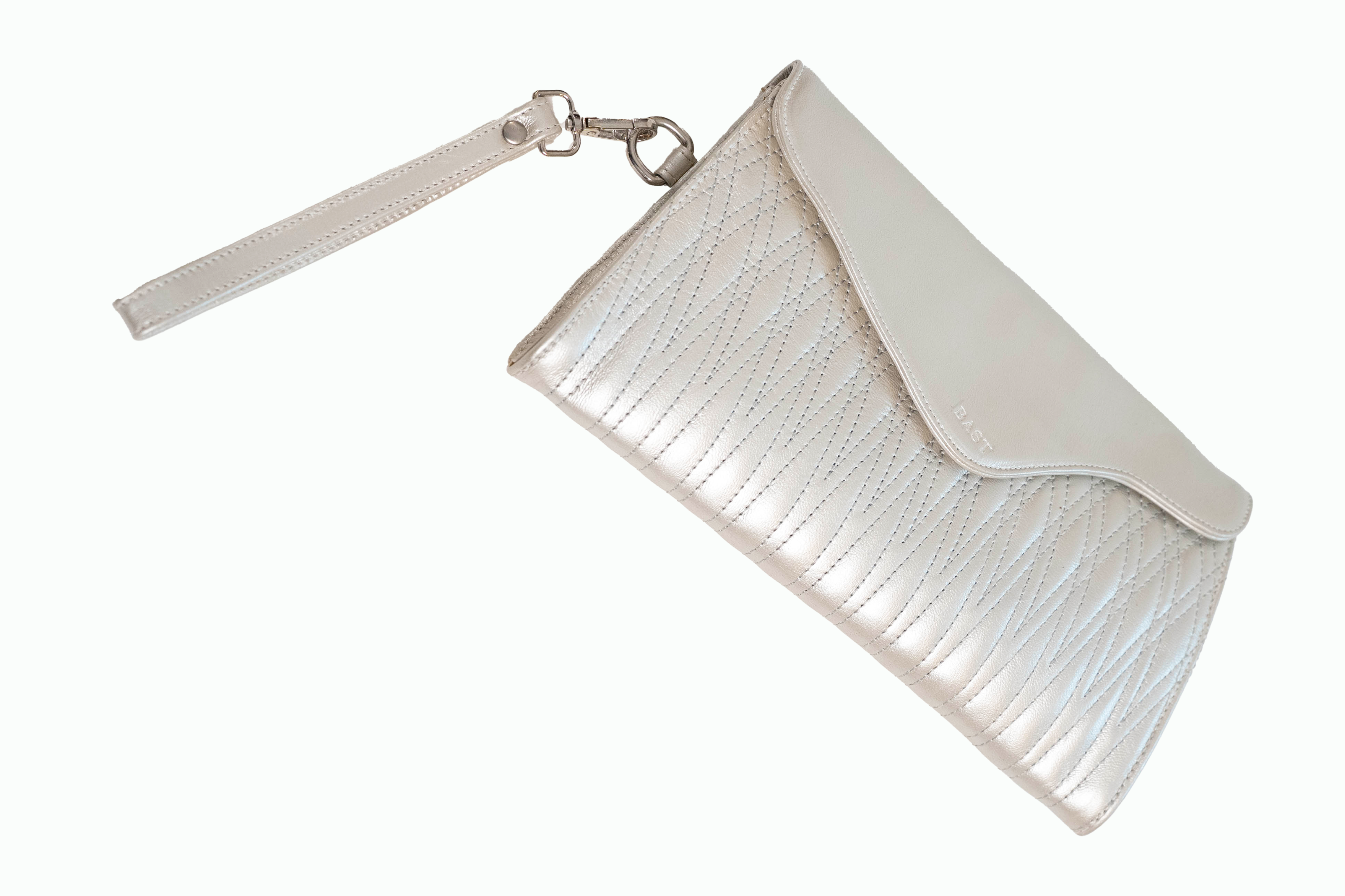 Yeet Clutch / Silver Metallic